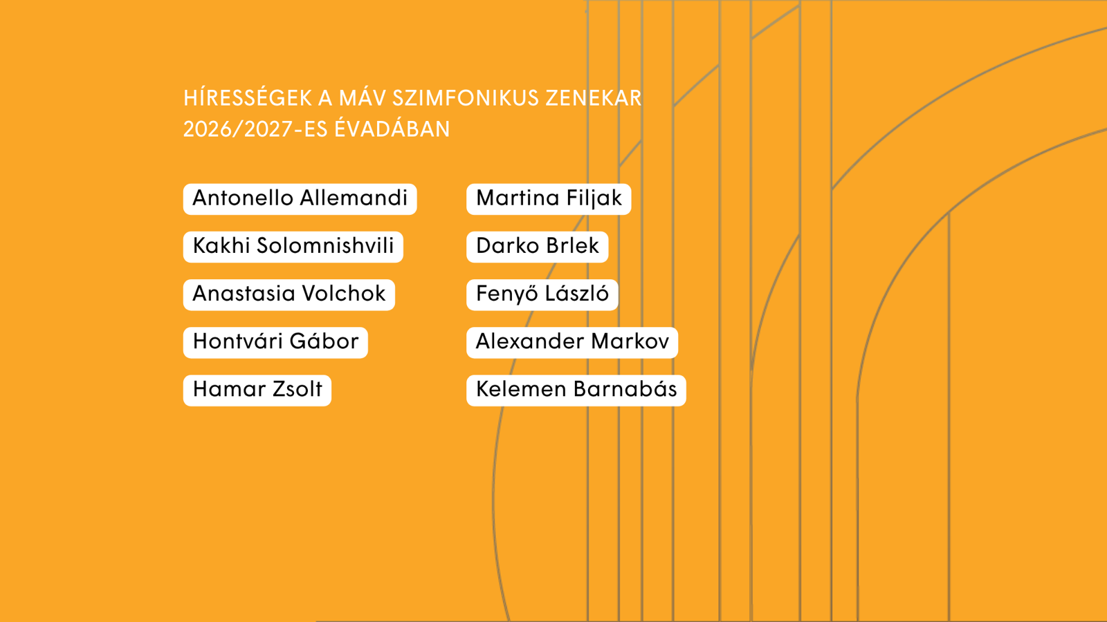 Erdélyi-bérlet a Zeneakadémián